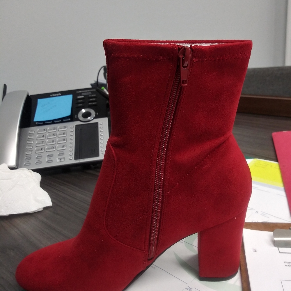 Cherry boots